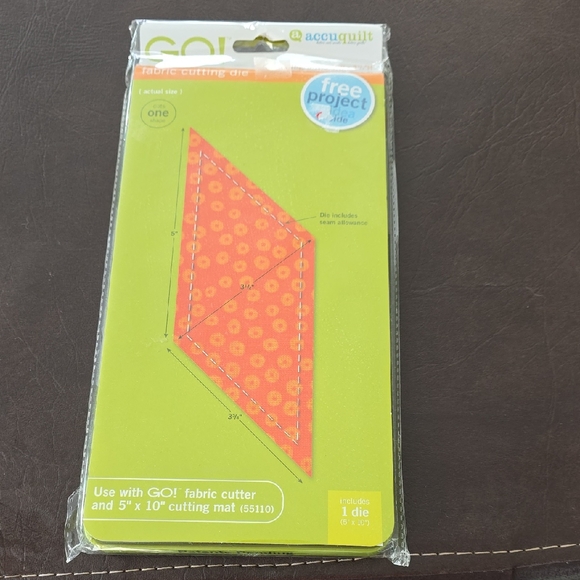 GO! Fabric Cutting Die - Orange